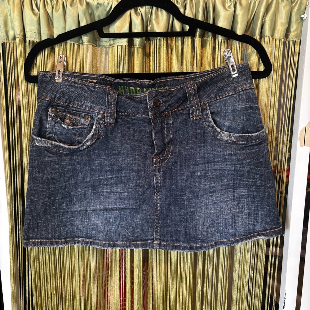 Vintage Y2K Denim Mini Skirt